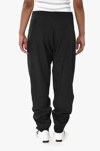 Solid-Color Nylon Pants