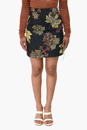 Jacquard-Minirock ARROW CROSS