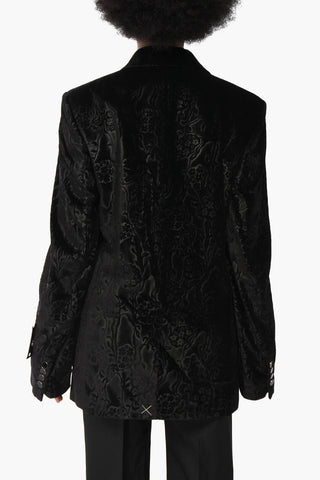 FORMAL Blazer TOMBOY aus damaskiertem Velours