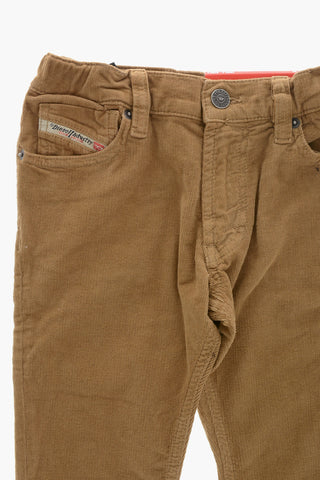Pantaloni 5 Tasche In Corduroy