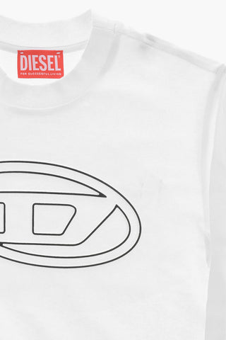 Long-Sleeve T-Shirt with Embossed Logo