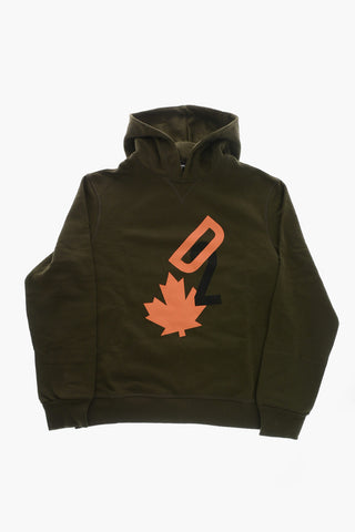 Cotton Hoodie with Monogram