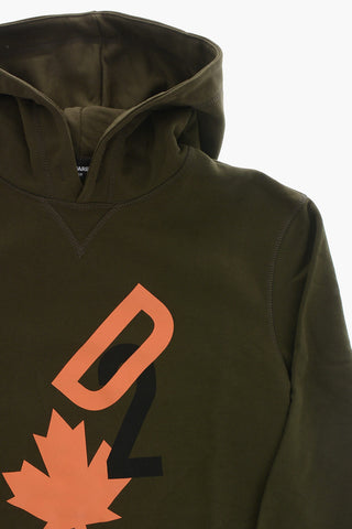 Cotton Hoodie with Monogram