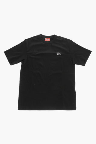 T-shirt In Cotone Con Dettaglio Logo