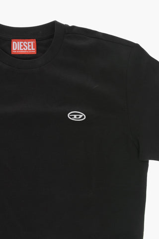 T-shirt In Cotone Con Dettaglio Logo