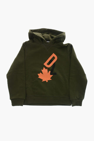 Cotton Hoodie with Monogram