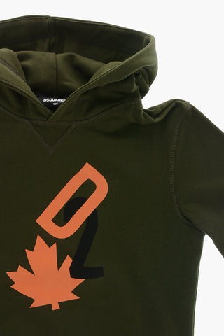 Cotton Hoodie with Monogram