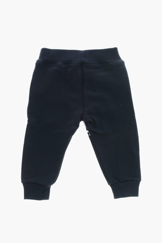 Cotton Joggers With Contrast Print