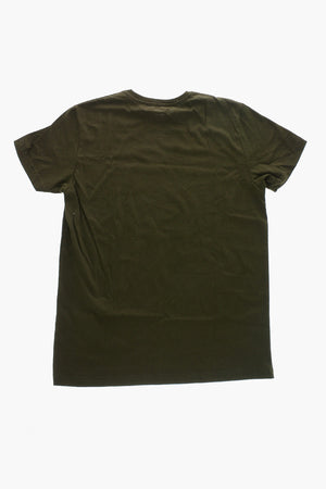 T-shirt Girocollo in Cotone con Monogram a Contrasto