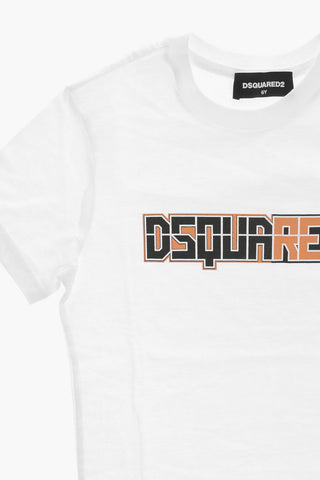 Baumwoll-Rundhals-T-Shirt