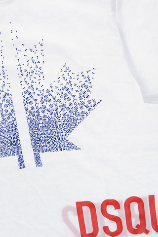 SPORT EDTN.X Baumwoll-T-Shirt Mit Rundhalsausschnitt Und Aufgedrucktem Maxi-Monogramm
