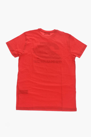Baumwoll-T-Shirt mit Logodruck