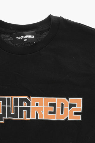 Rundhals-T-Shirt RELAX Aus Baumwoll-Jersey Mit Print-Logo