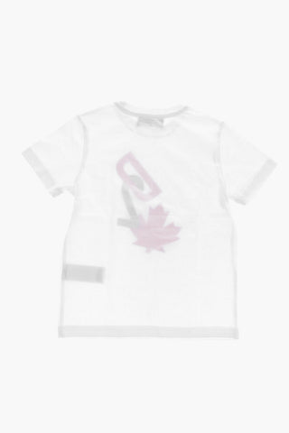 T-shirt Girocollo in Cotone