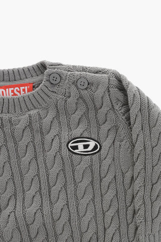 Gestrickter Baumwollpullover