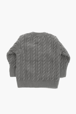 Gestrickter Baumwollpullover