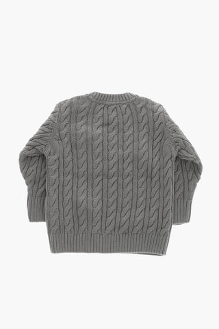 Gestrickter Baumwollpullover