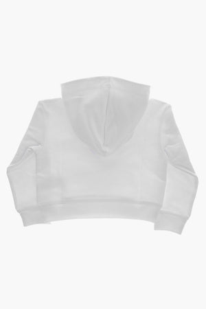 Brushed Cotton Hoodie With Print