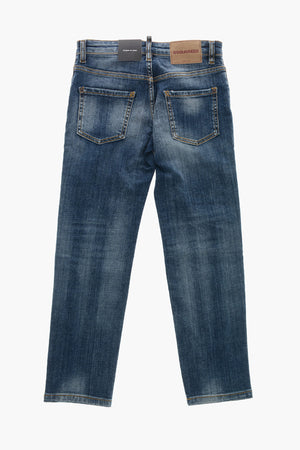 Jeans STANISLAV a Gamba Dritta con Cuciture a Vista