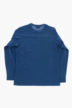 Langarm-T-Shirt Mit Verwaschenem Logo