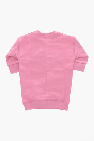 Sweatkleid mit langen Ärmeln und aufgedrucktem Logo