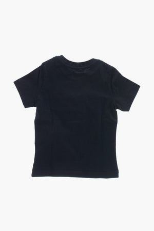 Cotton-Jersey Crewneck T-Shirt With Printed Monogram