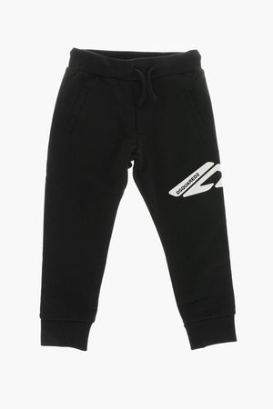 ICON Solid Joggers with Printed Logo