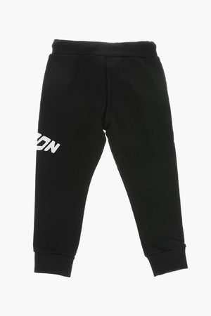 ICON Solid Joggers with Printed Logo