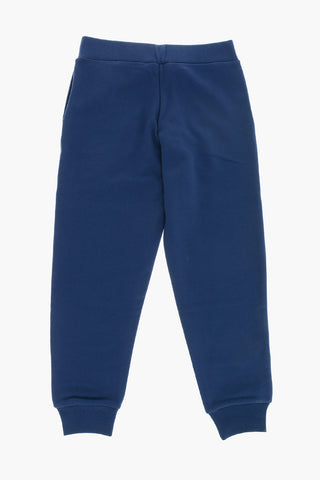 Joggers in Cotone con Stampa Logo Laterale