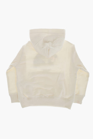 Brushed Cotton Hoodie THE WORLD IS MINE