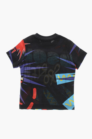 T-Shirt Girocollo Stampata
