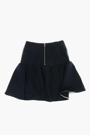 Pleated Flared Skirt