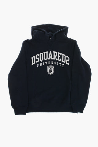 Brushed Cotton Hoodie RELAX with Printed Logo