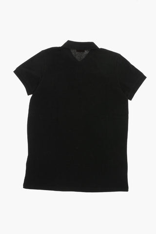 Short-Sleeve Polo Shirt with Logo Detail