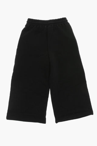 Flared Joggers with Metallic-Effect Patch Pockets