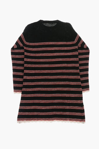 Striped Knit Dress