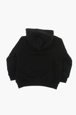Brushed Cotton Hooded Sweatshirt THE WORLD