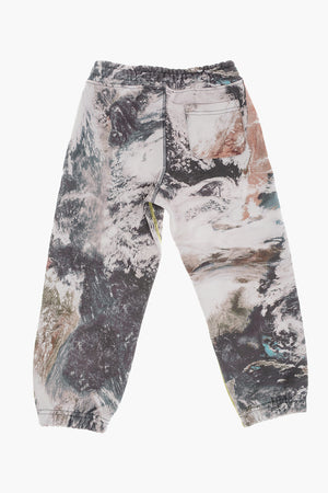 Joggers PMARTAS in Misto Cotone con Stampa Planet