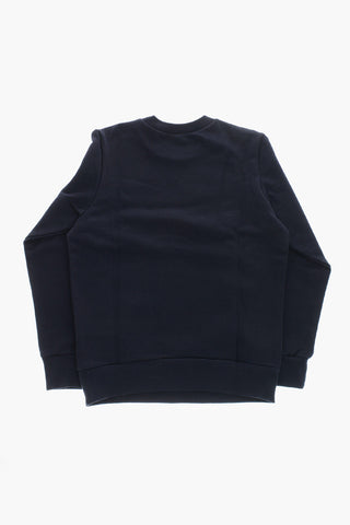 Baumwoll-Sweatshirt mit Logo-Print