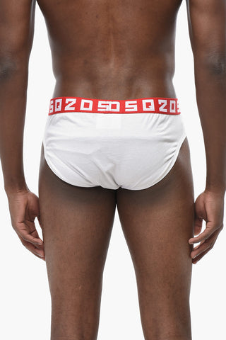 Slip aus Baumwolle mit Logobund