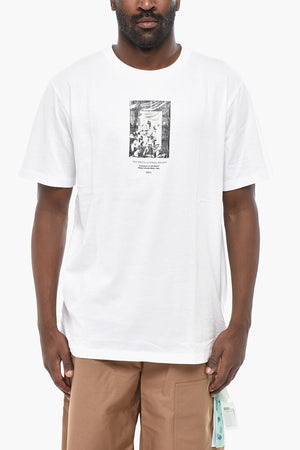 Rundhals-T-Shirt PAINT MIRROR Aus Baumwolle