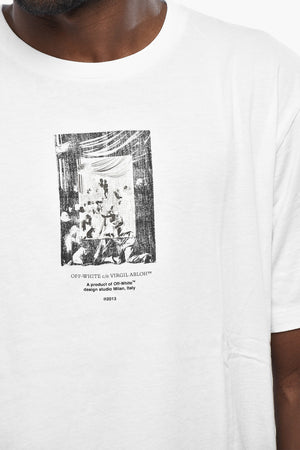 Rundhals-T-Shirt PAINT MIRROR Aus Baumwolle