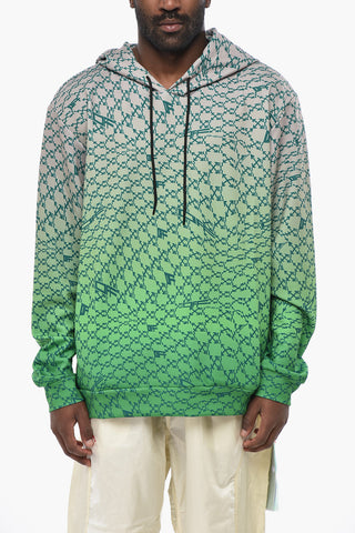 SPORTSWEAR Felpa Hoodie RTW Motivo Monogram Degradè