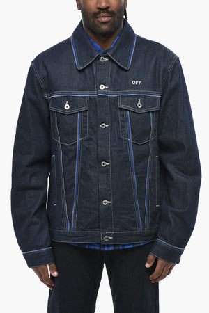 Dark Wash Denim Jacket ZIP SKATE