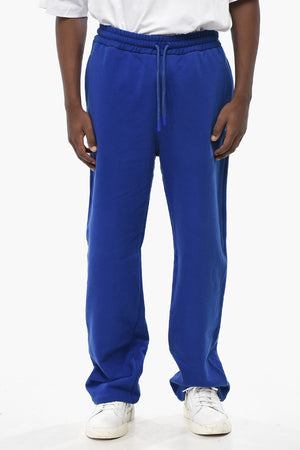 Joggers OFF STITCH in Cotone Garzato con Polsini