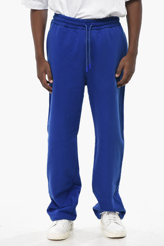 Gerautete Baumwoll-Jogginghose OFF STITCH Mit Bündchen