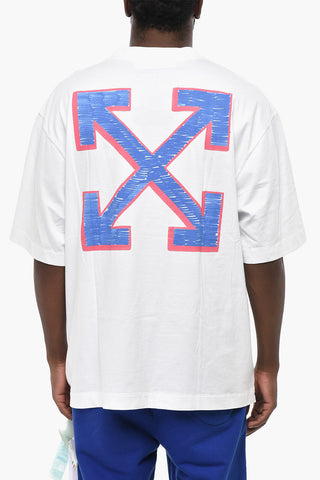 Crewneck T-Shirt SKETCH ARROW with Print