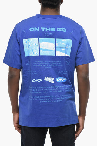 T-Shirt mit Rundhalsausschnitt ONTHEGO mit Frontprint