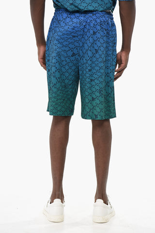 SPORTSWEAR 테크니컬 소재 쇼츠 그라데이션 모노그램 패턴
