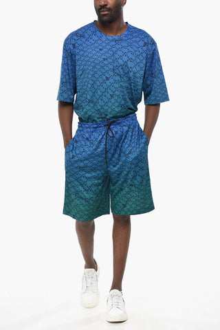 SPORTSWEAR 테크니컬 소재 쇼츠 그라데이션 모노그램 패턴